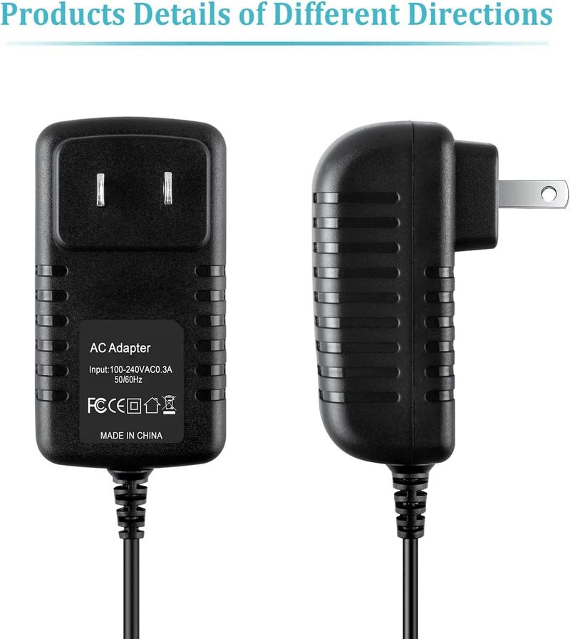 guy-tech AC Adapter Compatible with Swingline Optima 20 & 48207 Electric Staplers, 100-240V Worldwide, Proprietary DC Connector, Black, 1 Count - Image 2